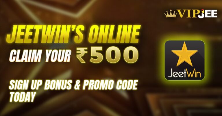Jeetwin Online: Claim Your ₹500 Sign Up Bonus & Promo Code Toda
