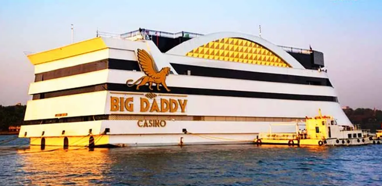 Maharajah Casino, also called Big Daddy, is one of the newest offshore casinos in Goa. (sourse: thrillophilia)