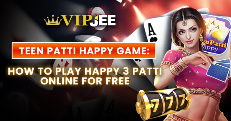 Teenpattihappy Game: How to Play Happy 3 Patti Online for Free