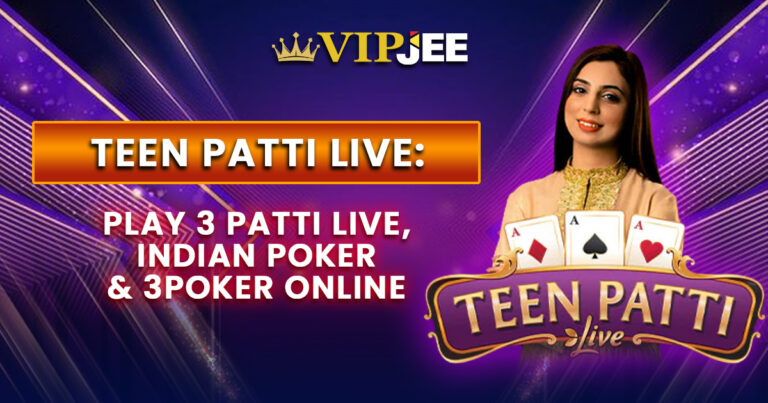 Teenpattilive: Play 3 Patti Live, Indian Poker & 3Poker Online