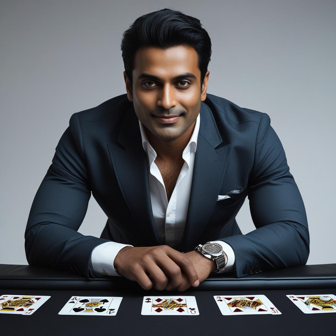Vision, strategy, and confidence. A portrait of Reddy G., a leader who is always a step ahead. (source: canva)