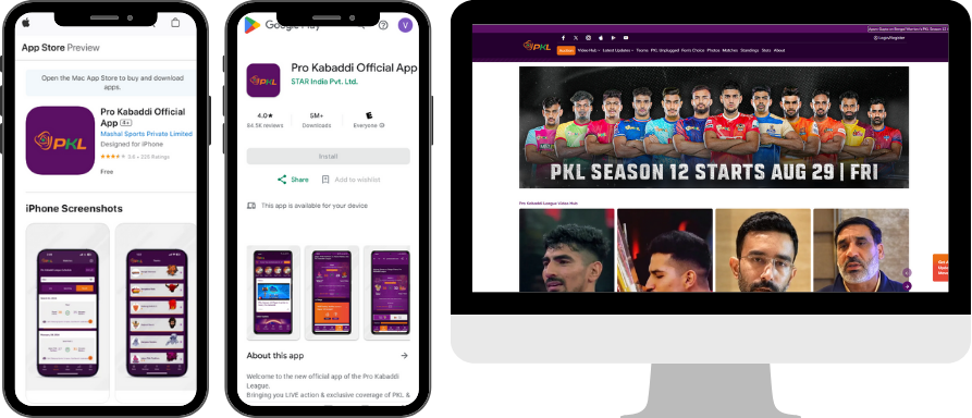 Download the official PKL app or visit the website now to stay updated on all the action!