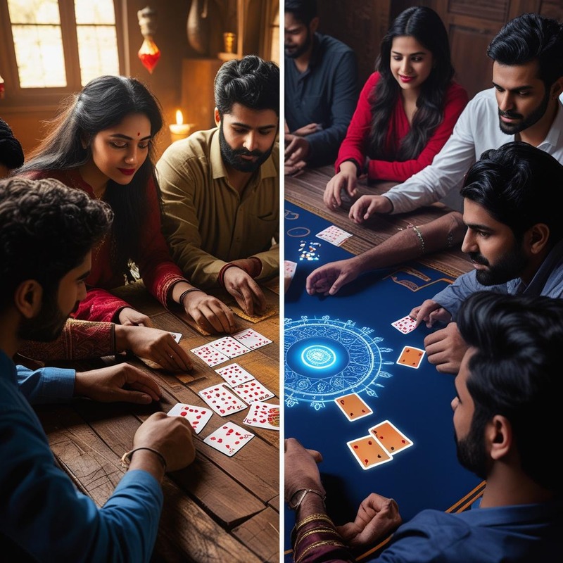 From classic card games to cutting-edge digital thrills – Andar Bahar just got an upgrade! Experience the excitement online. (source: canva)