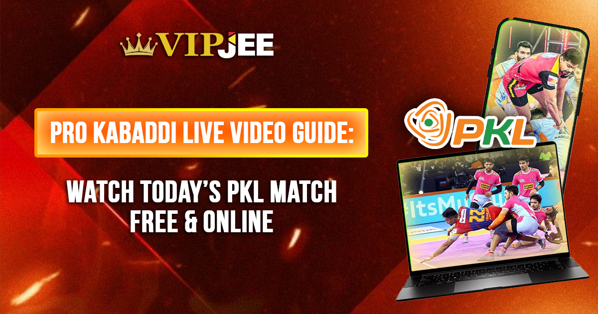 Pro Kabaddi Live Video Guide: Watch Today’s PKL Match Free & Online