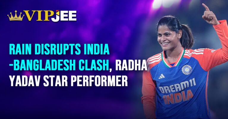 Rain Disrupts India-Bangladesh Clash, Radha Yadav Star Performer