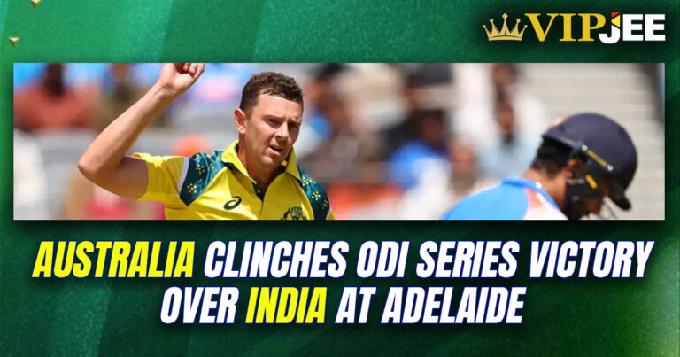 Australia Clinches ODI Series Victory Over India at Adelaide