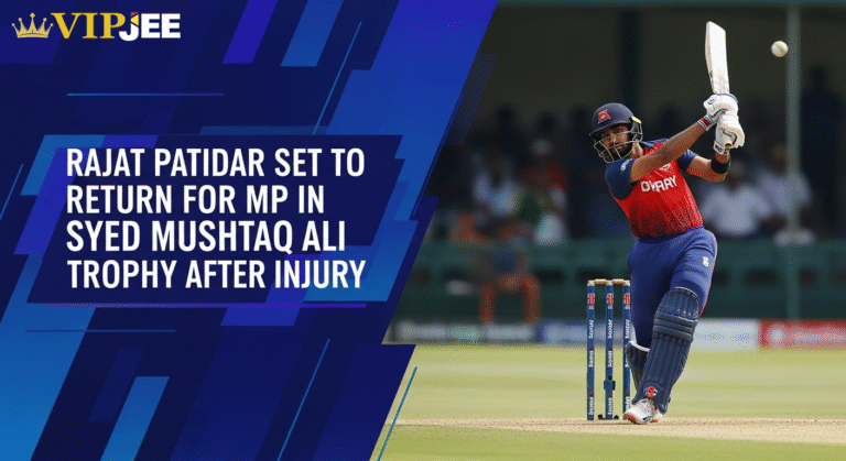 Rajat Patidar Set to Return for MP in Syed Mushtaq Ali Trophy After Injury