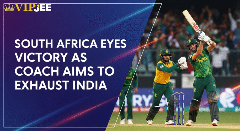 South Africa Eyes Victory as Coach Aims to Exhaust India