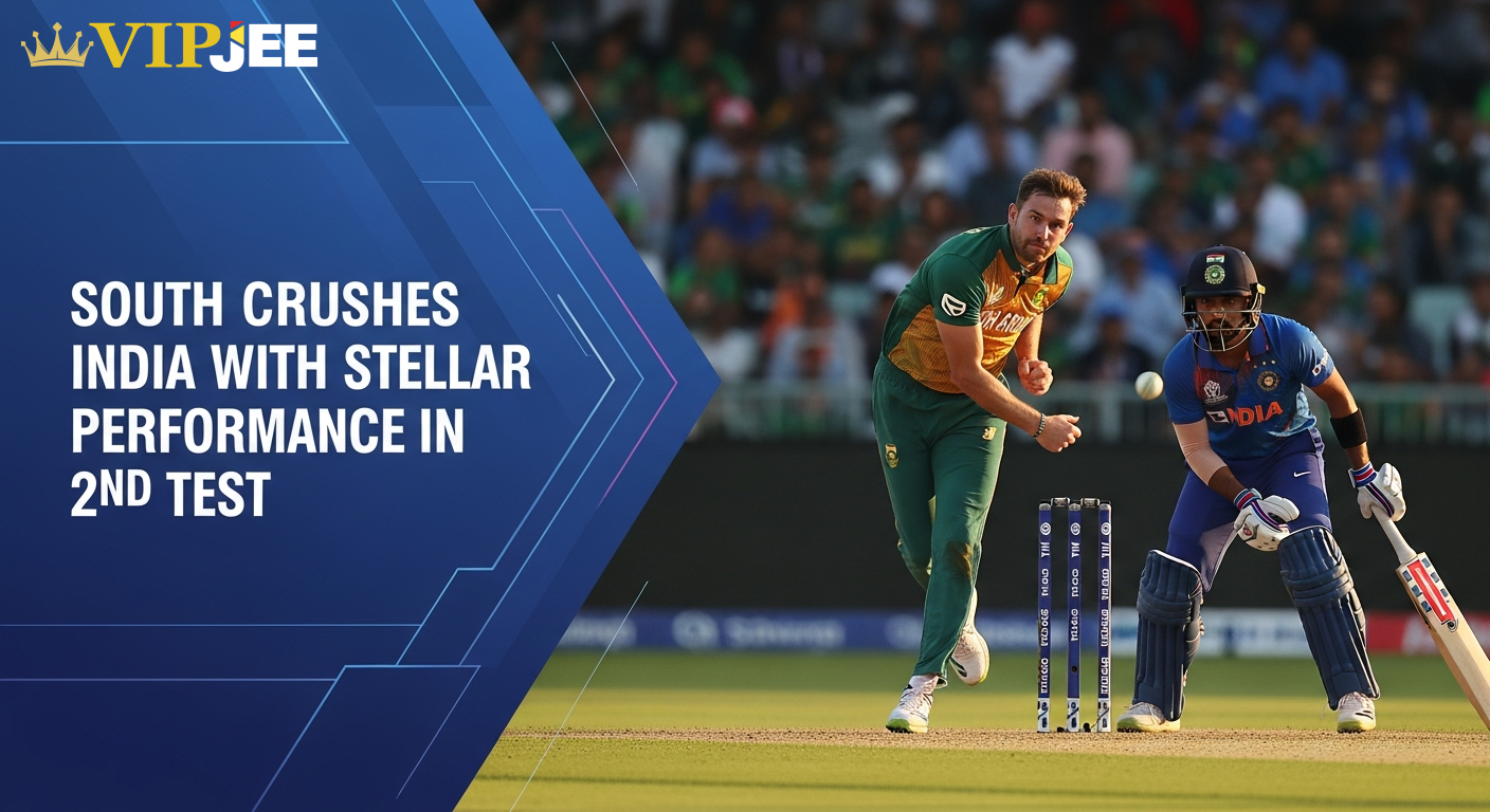 South Africa Crushes India with Stellar Performance in 2nd Test