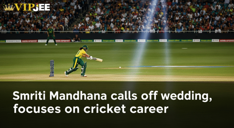 Smriti Mandhana calls off wedding, focuses on cricket career