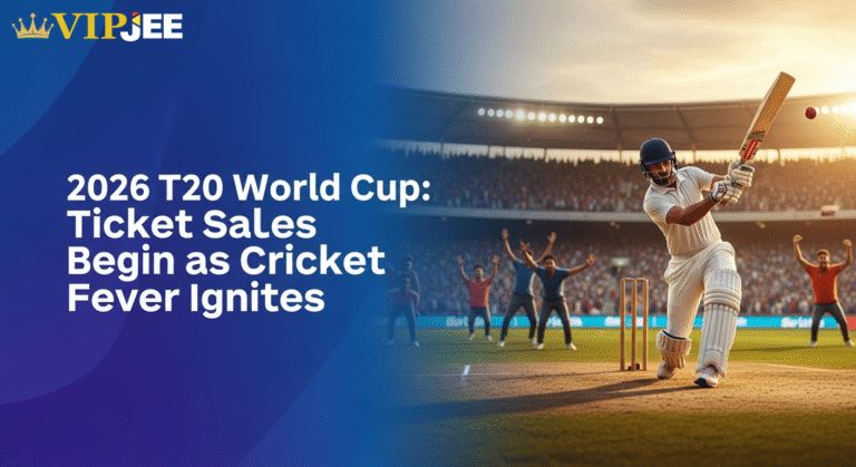 2026 T20 World Cup: Ticket Sales Begin as Cricket Fever Ignites