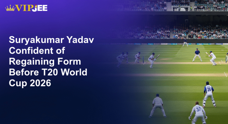 Suryakumar Yadav Confident of Regaining Form Before T20 World Cup 2026