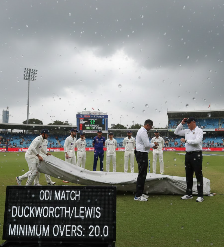 minimum overs for dls in odi