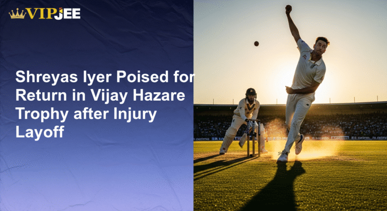 Shreyas Iyer Poised for Return in Vijay Hazare Trophy after Injury Layoff