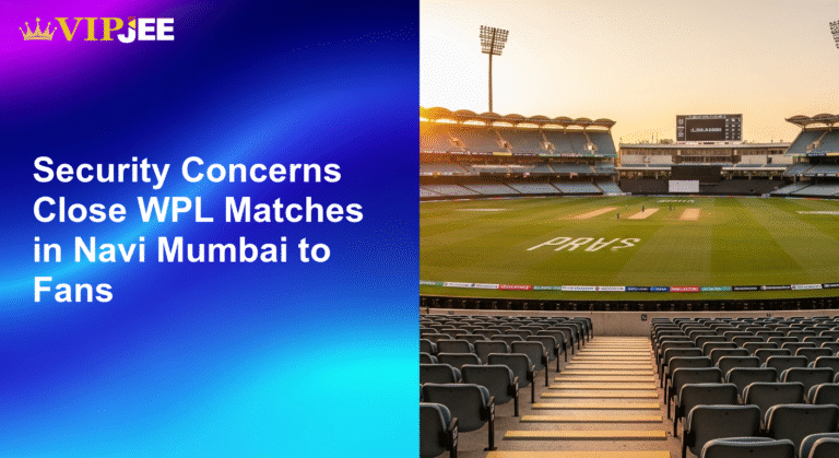 Security Concerns Close WPL Matches in Navi Mumbai to Fans