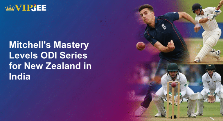 Mitchell's Mastery Levels ODI Series for New Zealand in India
