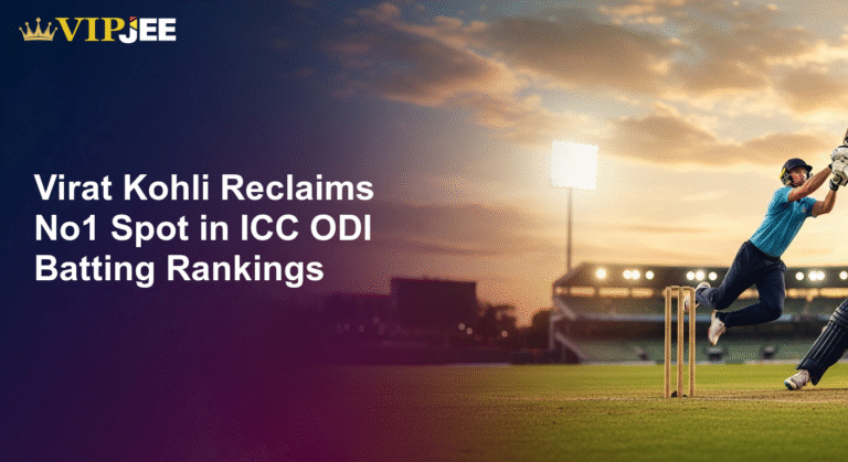 Virat Kohli Reclaims No.1 Spot in ICC ODI Batting Rankings