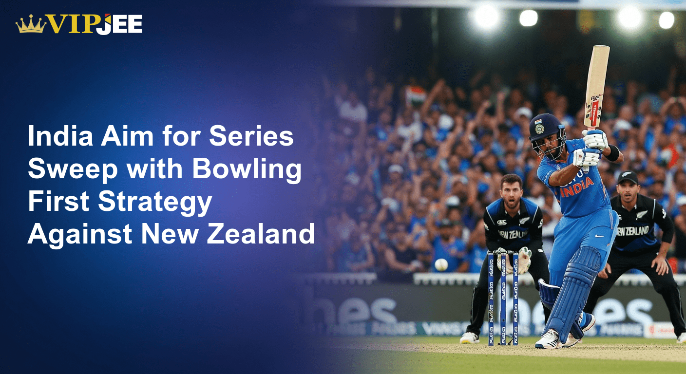 India Aim for Series Sweep with Bowling First Strategy Against New Zealand