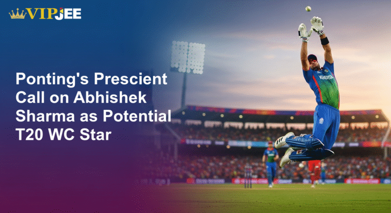 Ponting's Prescient Call on Abhishek Sharma as Potential T20 WC Star