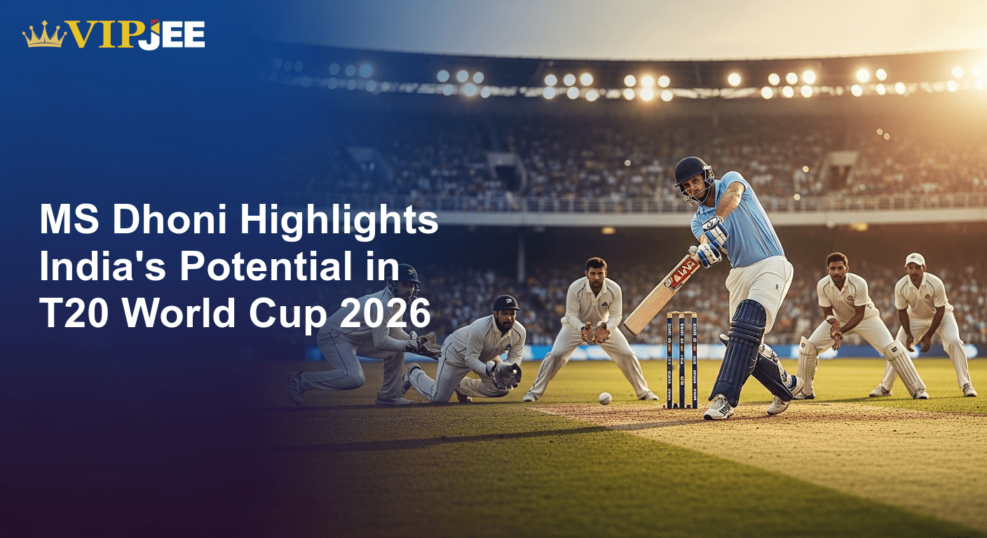 MS Dhoni Highlights India's Potential in T20 World Cup 2026