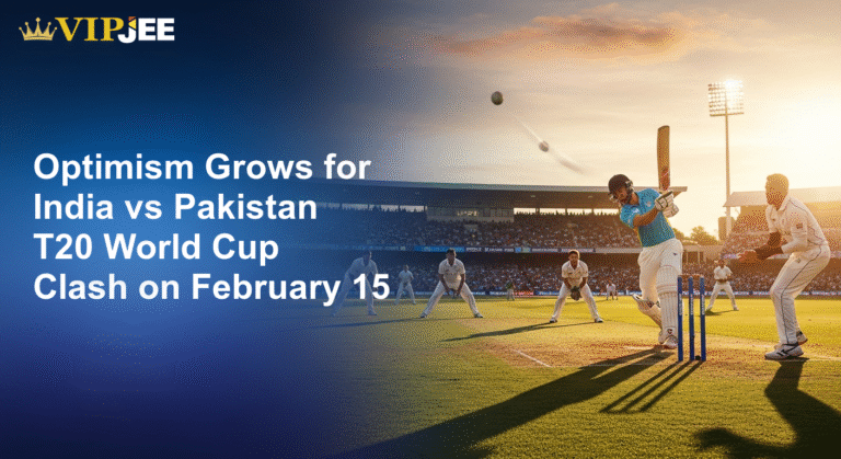 Optimism Grows for India vs Pakistan T20 World Cup Clash on February 15