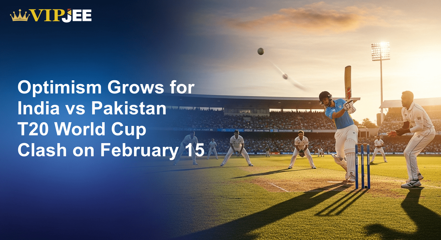 Optimism Grows for India vs Pakistan T20 World Cup Clash on February 15